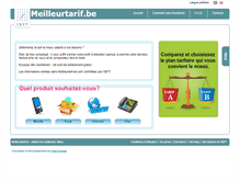 Tablet Screenshot of meilleurtarif.be