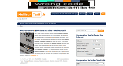 Desktop Screenshot of meilleurtarif.fr